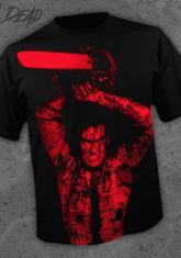 EVIL DEAD - CHAINSAW [FULL FRONT PRINT SHIRT]