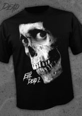 EVIL DEAD - CLASSIC SKULL (BW) [GUYS SHIRT] - PRE-ORDER