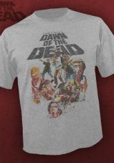 DAWN OF THE DEAD - COLLAGE (HEATHER GRAY) [GUYS SHIRT]