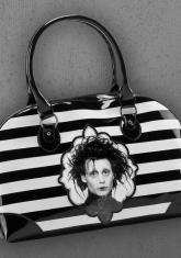 EDWARD SCISSORHANDS - STRIPES HANDBAG