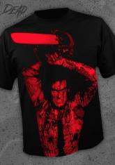 EVIL DEAD - CHAINSAW [FULL FRONT PRINT SHIRT]