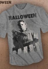 HALLOWEEN - STALKING (GRAY) [GUYS SHIRT]