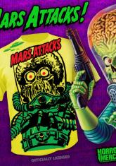 MARS ATTACKS - ALIEN (YELLOW) [FULL FRONT PRINT SHIRT]