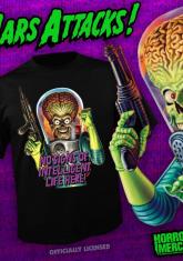 MARS ATTACKS - NO INTELLIGENT LIFE [GUYS SHIRT]