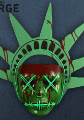 PURGE - LADY LIBERTY (LIGHT UP MASK) [MASK] 