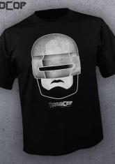 ROBOCOP - FACE BW [GUYS SHIRT]