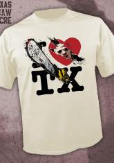 TEXAS CHAINSAW MASSACRE - I HEART TX [GUYS SHIRT]