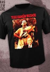 TEXAS CHAINSAW MASSACRE - LEATHERFACE AND GRANDPA [GUYS SHIRT]