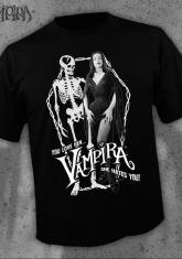 VAMPIRA - YOU LOVE HER SHE HATES YOU [MENS SHIRT]